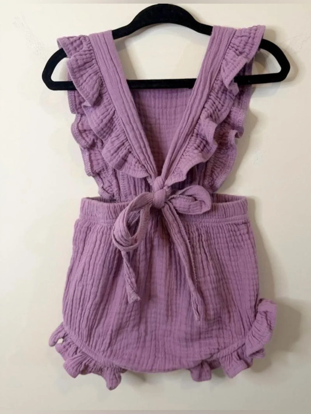 Reverie Threads Sofia Romper Violet